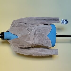 NWT Re'vue Taupe Leather Jacket